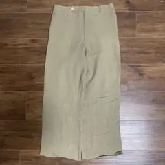90s Burberrys リネン スラックス 麻100% 極太 バギのサムネイル