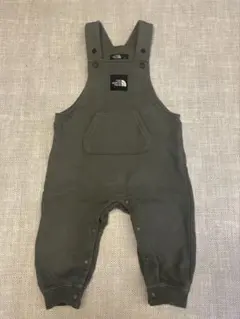 ノースフェイス　サロペット　オーバーオール　水色　カーキ