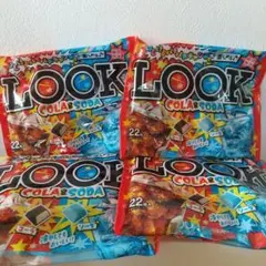 不二家 LOOK COLA & SODA チョコレート 4袋セット