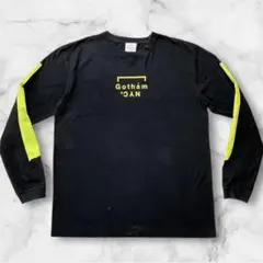 Gotham NYC ロンT XL ブラック 袖ロゴ ビッグシルエット 綿100のサムネイル