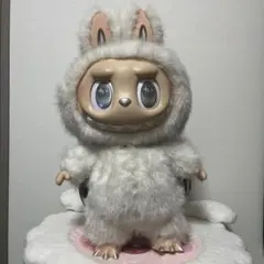 【最終値下げ❗️】ZIMOMO Original ジモモ ラブブ　おまけ付き 海外限定 ラブブ ジモモ ビッグサイズ 茶色白色セット38cm 頭ブブ