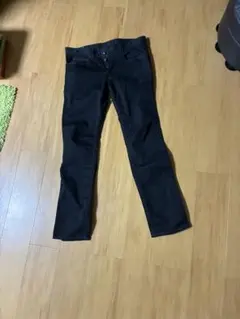 BEAMS JEANS ブラックパンツ ストレート