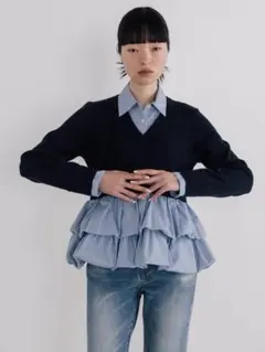 the toe Ifestou Frill Top ブラック Mサイズ - メルカリ