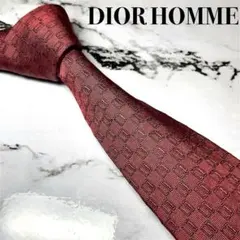 Dior Homme ディオールオム ネクタイ総柄 ドット CD柄