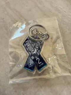 背番号タオルマフラー型アクリルキーホルダー アビスパ福岡 湯澤聖人 2