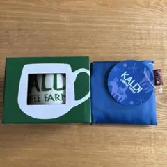 KALDI 2026マグカップ＆エコバッグHelpersブルー
