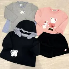 y*a様 ファミリア80cm トレーナートップスパンツ＊familiar