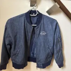 デニム調ジャケット130センチ