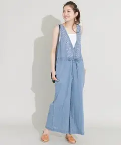 新品★URBAN RESEARCH Sonny Label★デニムサロペット★