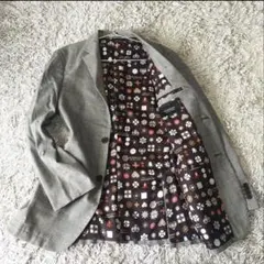 極美品 チルコロ スーツセットアップ ヘリンボーン カシミヤタッチ