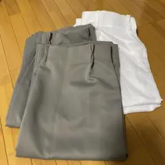 【美品】AIFY 遮光ドレープ&レースカーテン　丈200cmのサムネイル