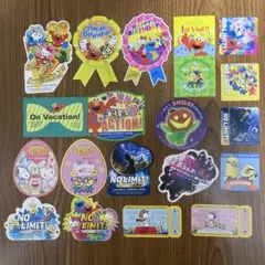 ユニバ　USJ　非売品　シール　キティ　スヌーピー ハリポタ　ミニオン　エルモ