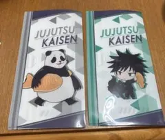 呪術廻戦 たい焼き　パンダ　伏黒恵 チケット入れクリアファイルセット