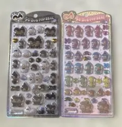 【正規品】モンチッチ うるちゅるポップシール2枚セット