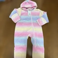 Columbia ベビー カバーオール フリース レインボー 80 アウター