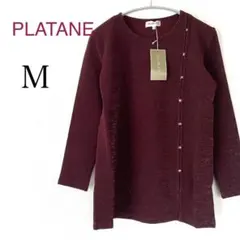 【新品タグ付き】 PLATANE チュニック カットソー レッド レディース M