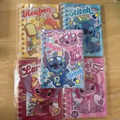 ハッピーくじ　スティッチ　H賞シール帳