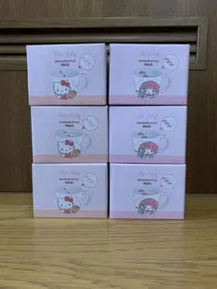 ハローキティ マイメロディマグカップ ６個セット