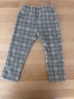 【値下げしました】apreslescours キッズ チェック柄パンツ100cm