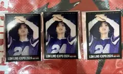 堀夏喜 フォトカード 3点セット LDH LIVE EXPO 2024