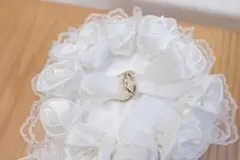 結婚式　ウェディング　リングピロー
