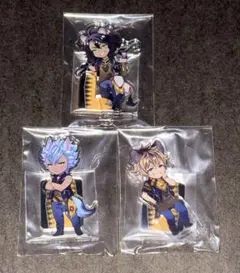 ツイステ トレーディングアクリルスタンド レオナ ジャック ラギー セット