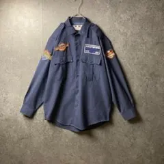 ヴィンテージハンド刺繍シャツ メキシカンシャツ ハンドステッチ 