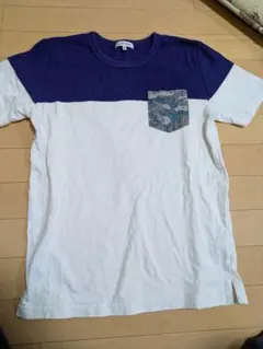 GLOBAL WORK ポケット付きTシャツ Mサイズのサムネイル