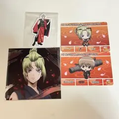 銀魂 吉原大炎上 月詠 沖田総悟 アニメイトフェア 特典 カードダス ステッカー