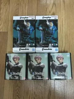 新品未開封 怪獣8号 日比野カフカ 鳴海弦 フィギュア2種4個セット まとめ買い