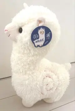 ホワイトアルパカぬいぐるみ
