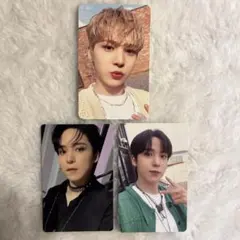 ATEEZ ユノ　トレカ　3枚セット