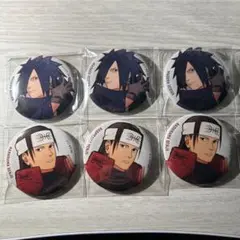 NARUTO base yard ベースヤード　缶バッジ　うちはマダラ　6個 NARUTO base yard ベースヤード 缶バッジ うちはマダラ 6個