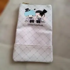 美品　リトルツインスターズ 　入れ物チャックつき