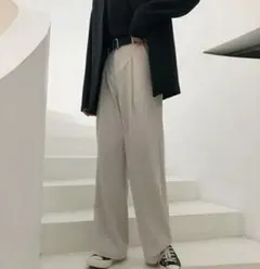 【送料無料・匿名配送】あらゆるシーンで活躍！　スラックスパンツ　   メンズ