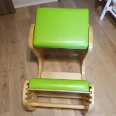 宮武製作所 プロポーションチェア キーピィ　Keepy　バランスチェア黄緑
