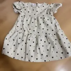 ZARAハート柄ワンピースのサムネイル