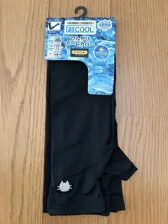 しまむら CLOSSHI 超COOL ひんやり アームカバー ブラック 猫柄