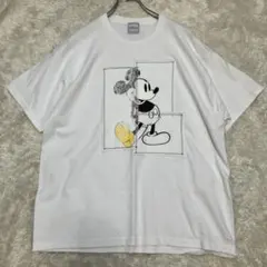 WIFFLE ウィッフルコラボ 別注 MickeyパッチワークTee Tシャツ