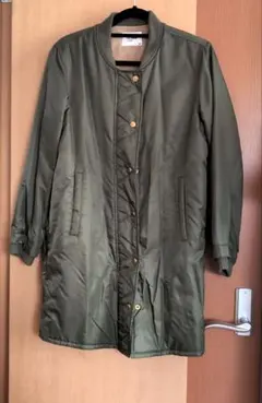 EDWIN カーキ色 ナイロン MA-1 コート