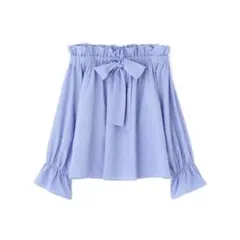 PROPORTION BODY DRESSING リボン付きオフショルブラウスのサムネイル