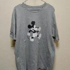 Disney ミッキー Tシャツ グレー ワークマンのサムネイル