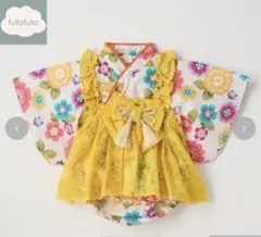 ベビー　袴ロンパス（80cm・futafuta）