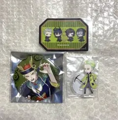 ツイステ　セベク　缶バッジ　アクスタ