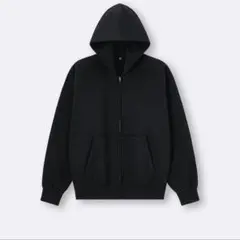 ジーユー ヘビー ウェイト スウェット フルジップ パーカ