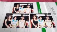 東条ゆき 写真 はがきサイズ 3枚 レースクイーン アイドル タレント