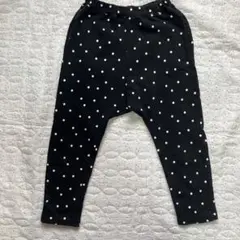 デビロック　ドット柄サルエルパンツ　綿100％