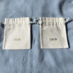 Dior 巾着 布袋 2枚セット