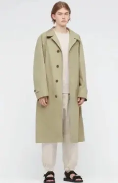 UNIQLO U LEMAIRE ステンカラーコート トレンチ 20ss