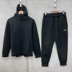 OAKLEY オークリー テクニカルフリース 上下セットアップ メンズ 黒